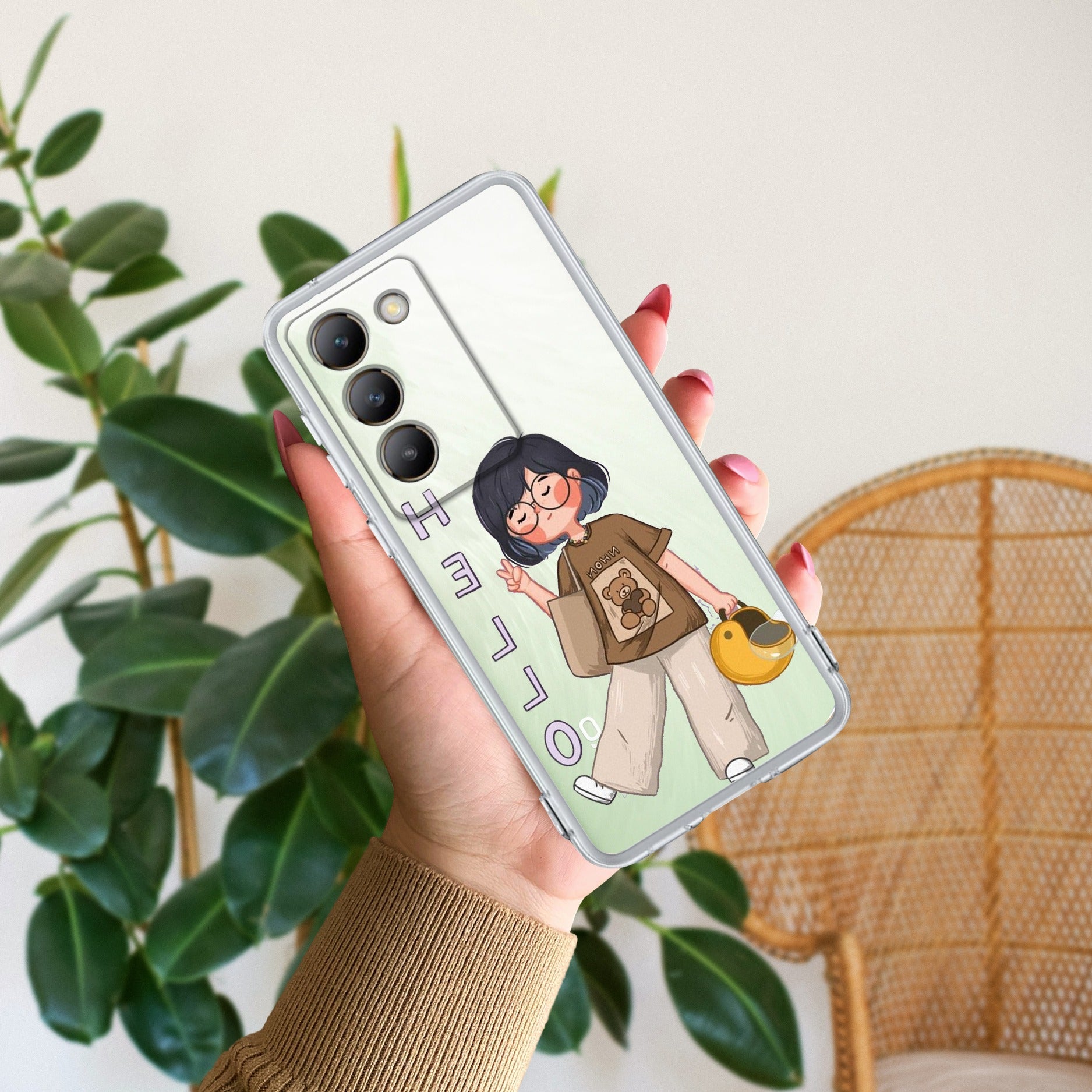 Hello Honey Anti Yellow Case For Vivo T3 5G
