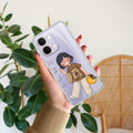 Hello Honey Transparent Silicon Case For Vivo T5X 5G