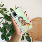 Hello Honey Transparent Silicon Case For Vivo V21 5G