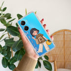 Hello Honey Transparent Silicon Case For Vivo T3 Pro 5G