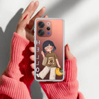Hello Honey Transparent Silicon Case For Vivo V23 5G