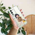 Hello Honey Transparent Silicon Case For Vivo T4 Ultra 5G