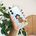 Hello Honey Transparent Silicon Case For Vivo Y29 5G