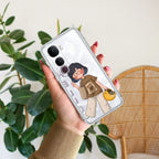 Hello Honey Transparent Silicon Case For Vivo Y300 5G