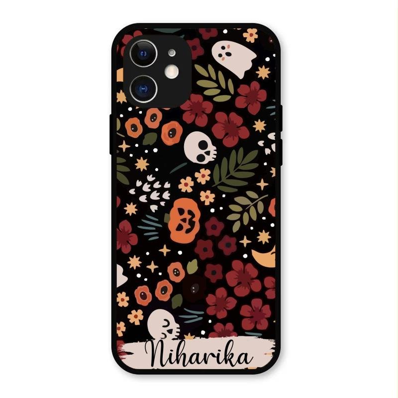 Hellowean Customize Glass Case Cover For iPhone 12