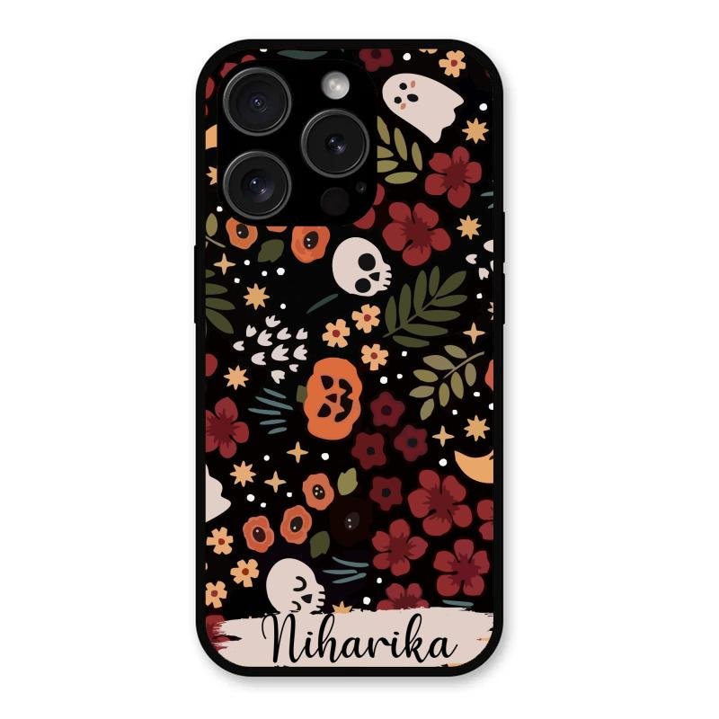 Hellowean Customize Glass Case Cover For iPhone 15 Pro