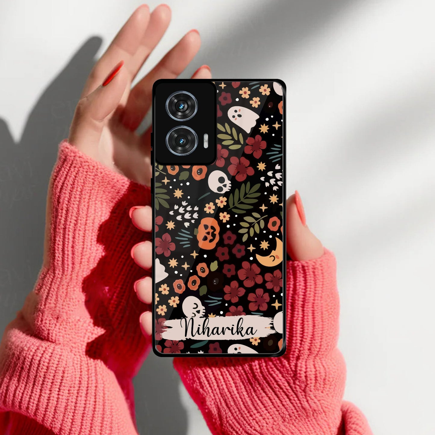 Hellowean Customize Glass Case Cover For Motorola