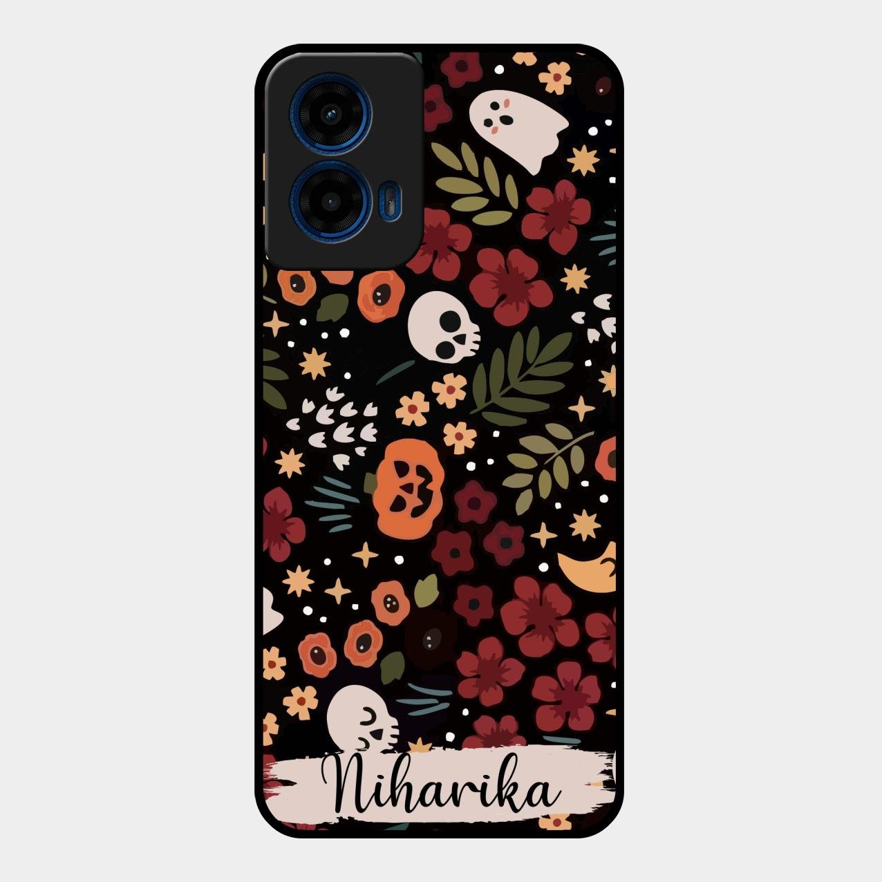 Hellowean Customize Glass Case Cover For Motorola G45 5G