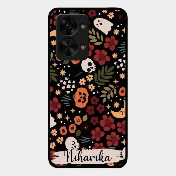 Hellowean Customize Glass Case Cover For Oneplus Nord 2T 5G