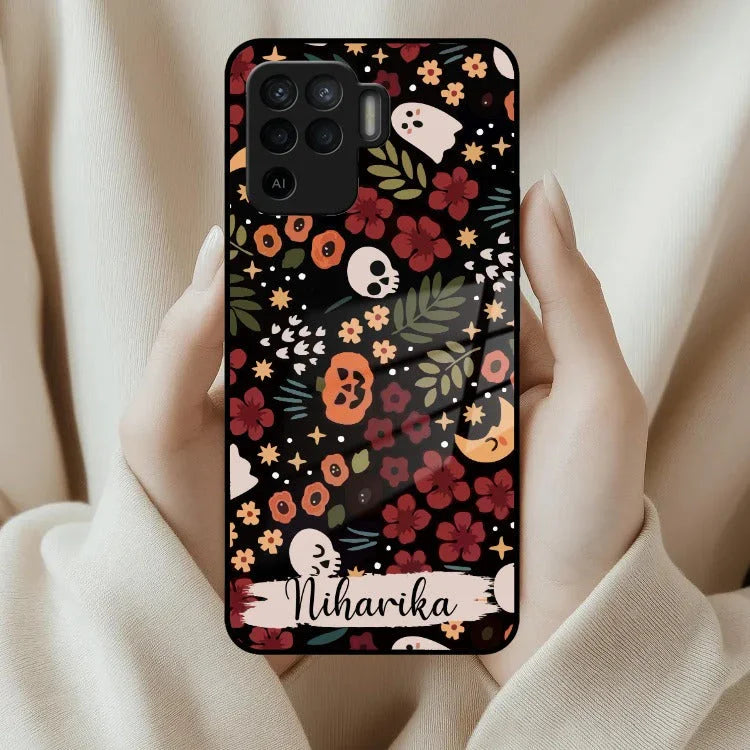 Hellowean Customize Glass Case Cover For Oppo - ShopOnCliQ