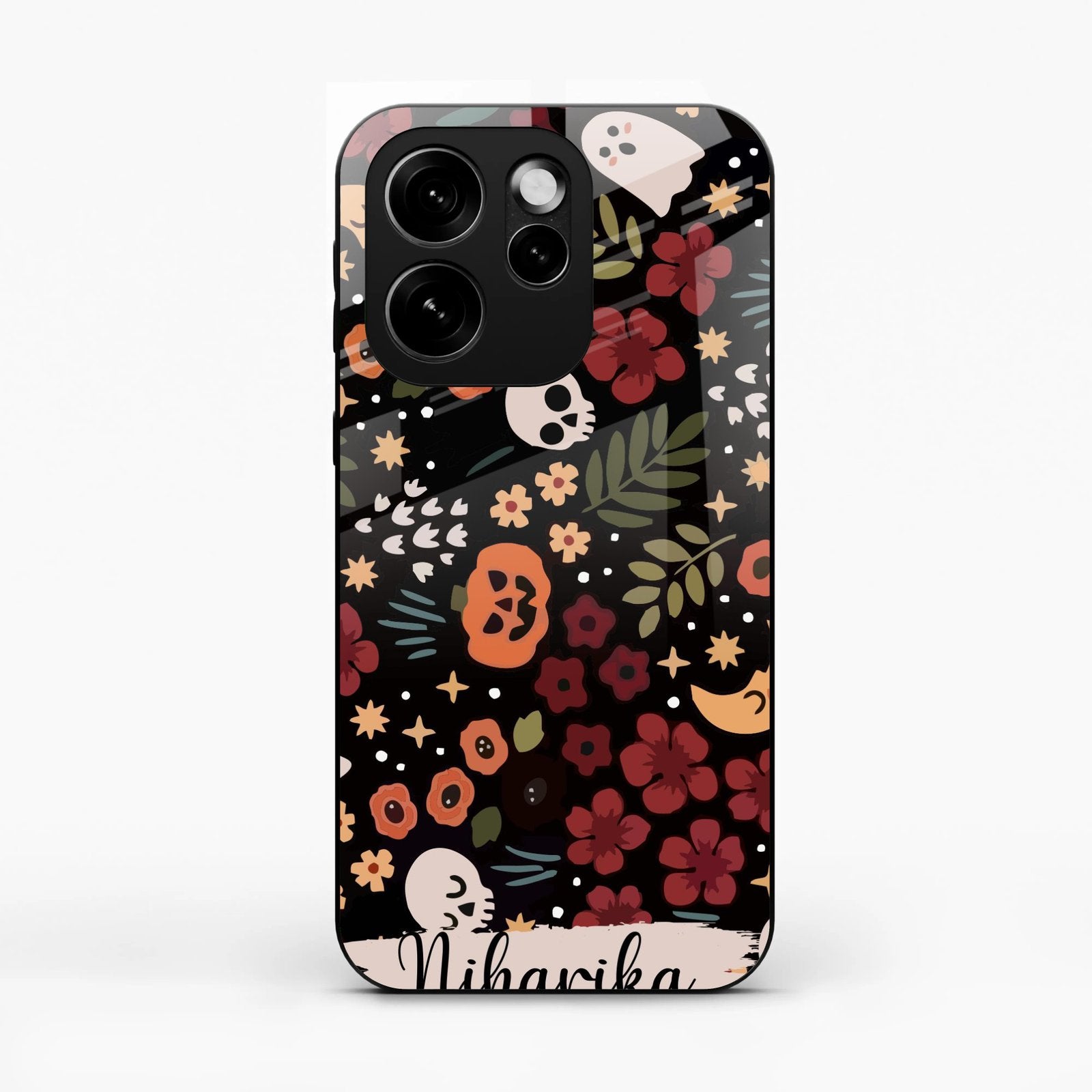Hellowean Customize Glass Case Cover For Oppo Reno 15C 5G