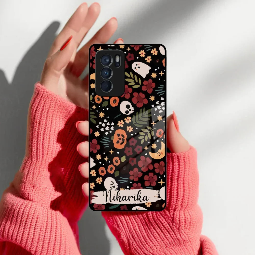 Hellowean Customize Glass Case Cover For Oppo - ShopOnCliQ