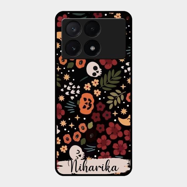 Hellowean Customize Glass Case Cover For Poco X6 Pro 5G