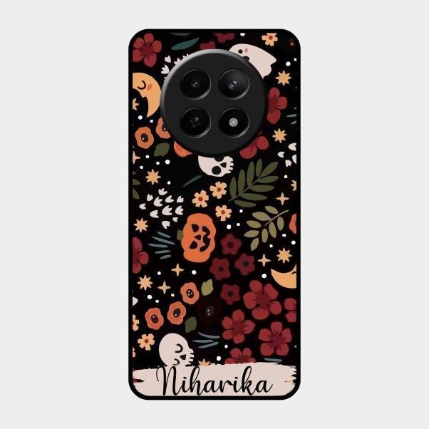 Hellowean Customize Glass Case Cover For Realme 12 5G