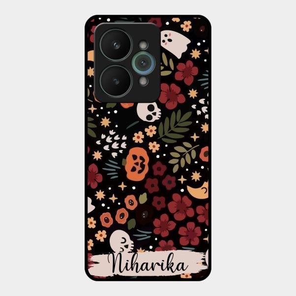 Hellowean Customize Glass Case Cover For Realme 15 5G