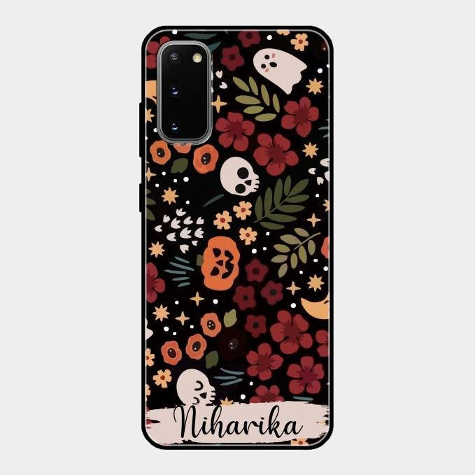 Hellowean Customize Glass Case Cover For Samsung Galaxy S20