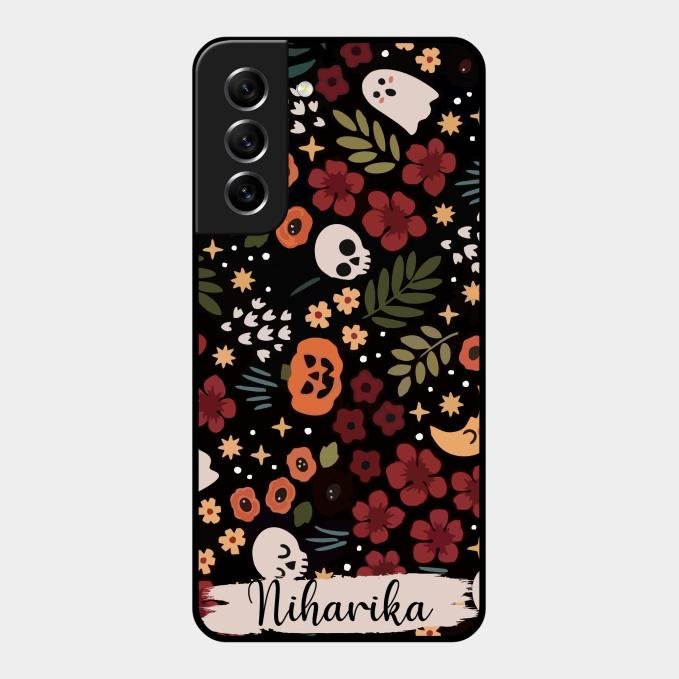 Hellowean Customize Glass Case Cover For Samsung Galaxy S21 Fe 5G