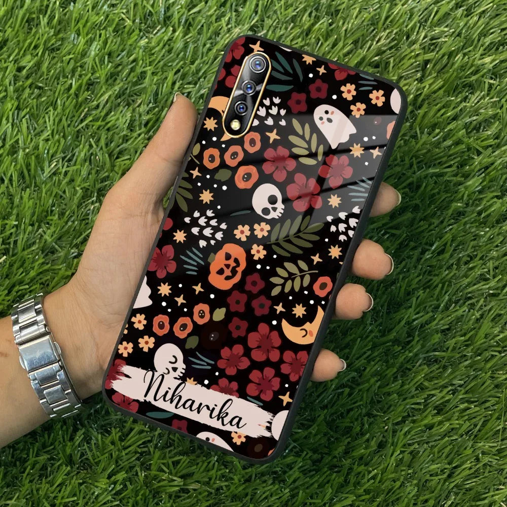 Hellowean Customize Glass Case Cover For Vivo - ShopOnCliQ