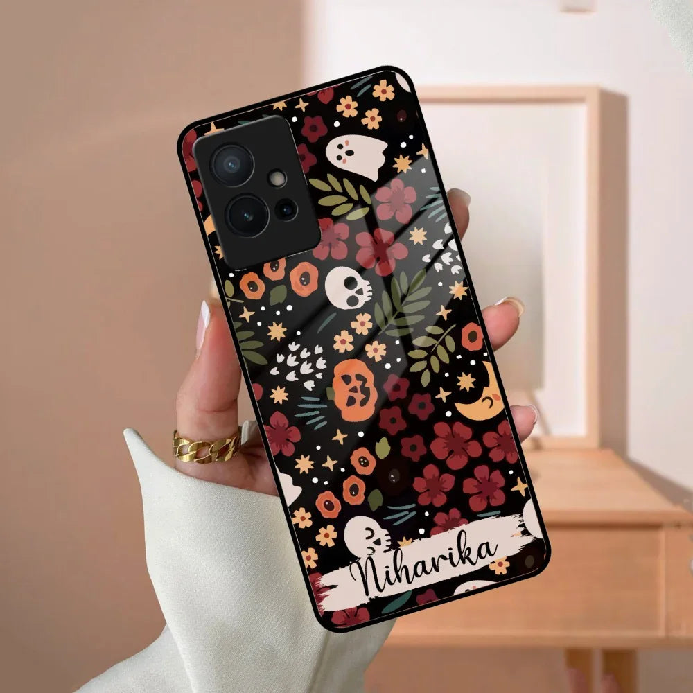 Hellowean Customize Glass Case Cover For Vivo - ShopOnCliQ