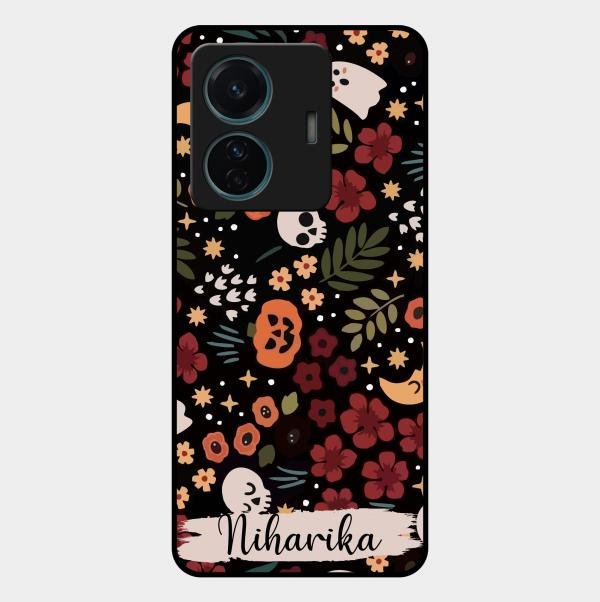 Hellowean Customize Glass Case Cover For Vivo T1 Pro 5G