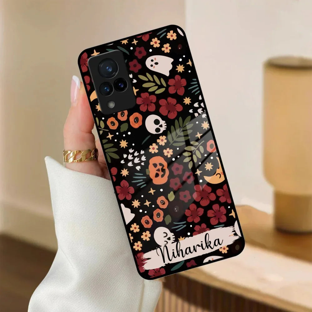 Hellowean Customize Glass Case Cover For Vivo - ShopOnCliQ