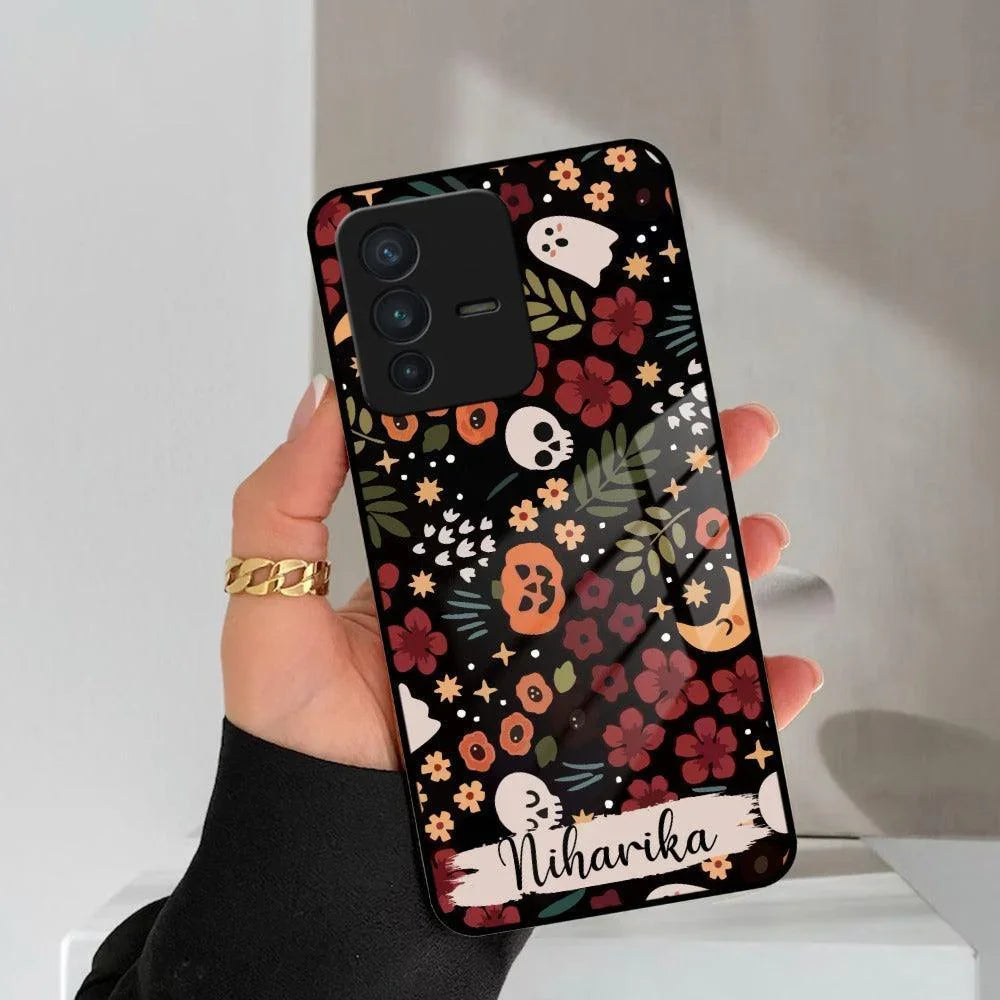 Hellowean Customize Glass Case Cover For Vivo - ShopOnCliQ