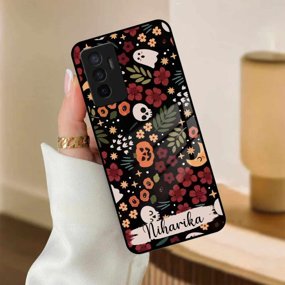 Hellowean Customize Glass Case Cover For Vivo - ShopOnCliQ