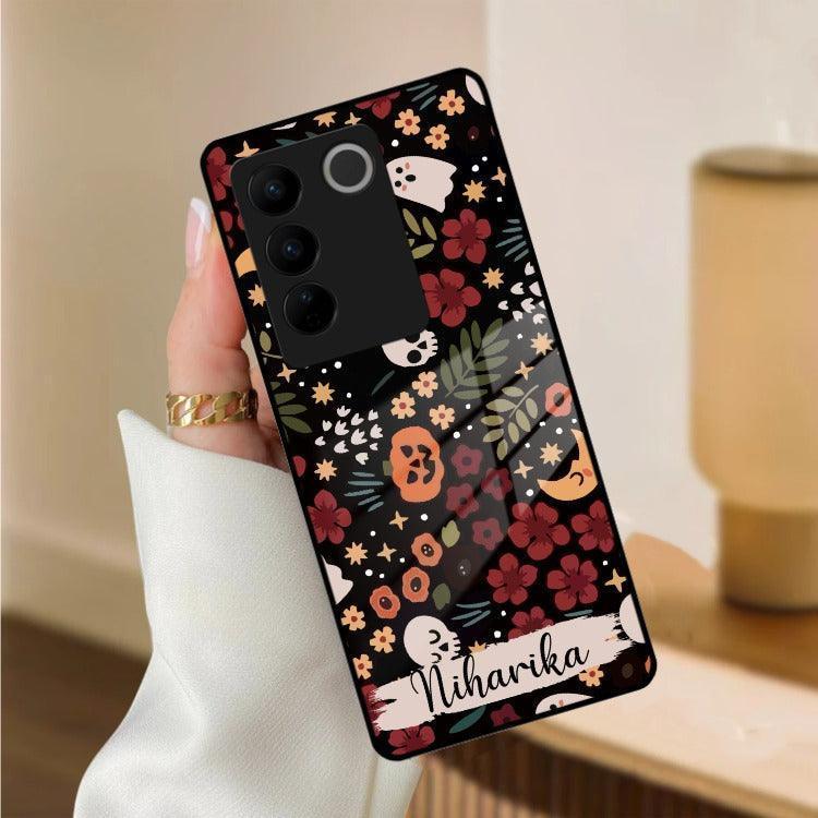 Hellowean Customize Glass Case Cover For Vivo - ShopOnCliQ