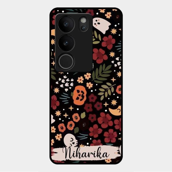 Hellowean Customize Glass Case Cover For Vivo V29 5G