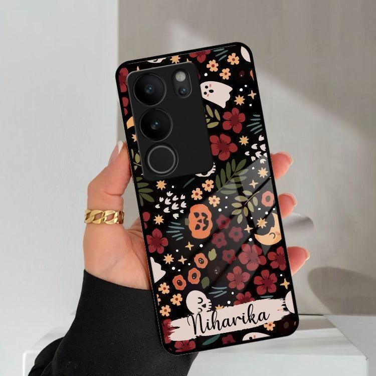 Hellowean Customize Glass Case Cover For Vivo - ShopOnCliQ