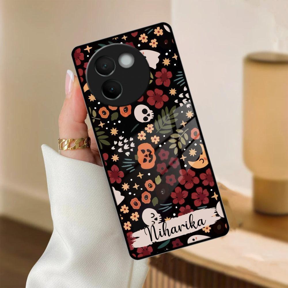 Hellowean Customize Glass Case Cover For Vivo - ShopOnCliQ