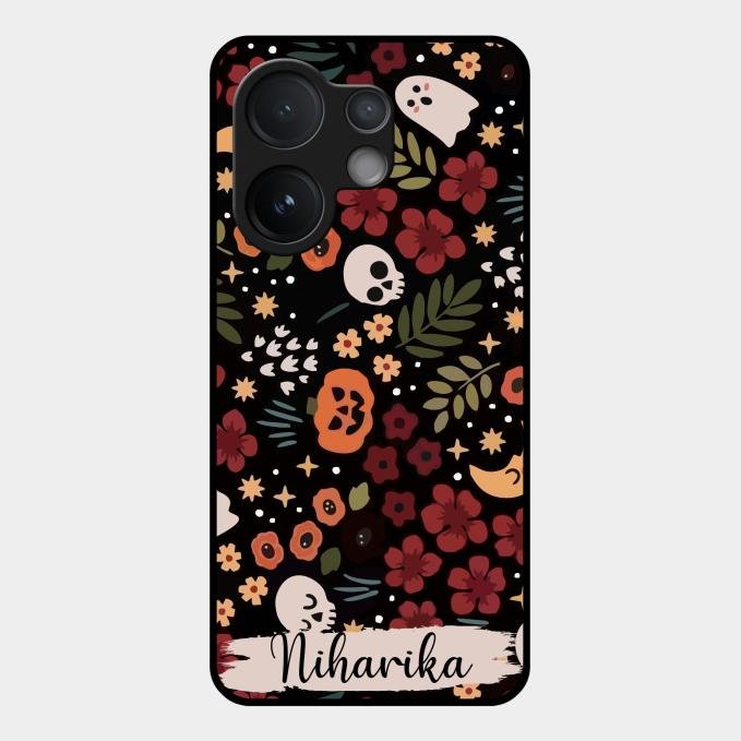 Hellowean Customize Glass Case Cover For Vivo V60 5G