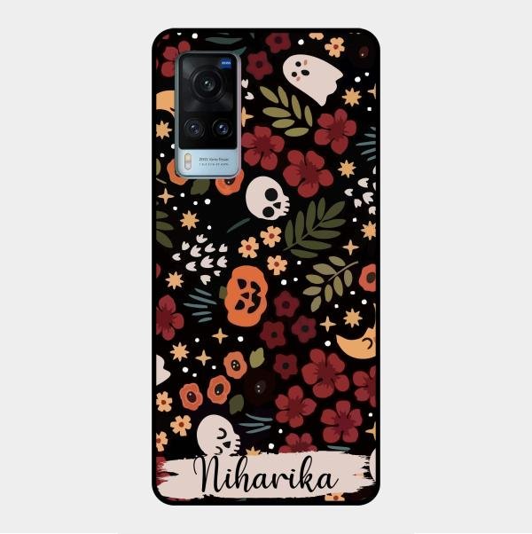 Hellowean Customize Glass Case Cover For Vivo X60 5G