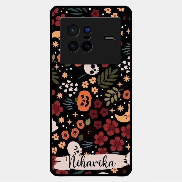 Hellowean Customize Glass Case Cover For Vivo X80 5G