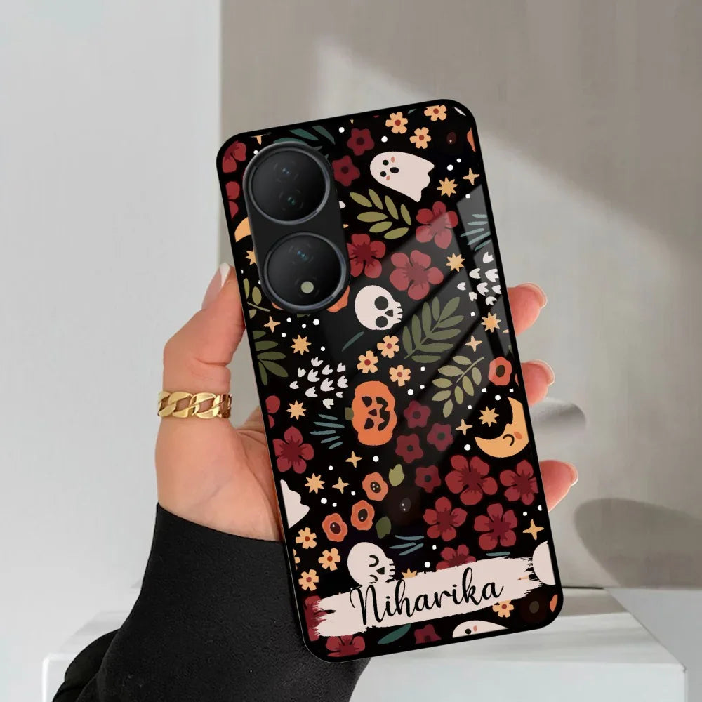 Hellowean Customize Glass Case Cover For Vivo - ShopOnCliQ
