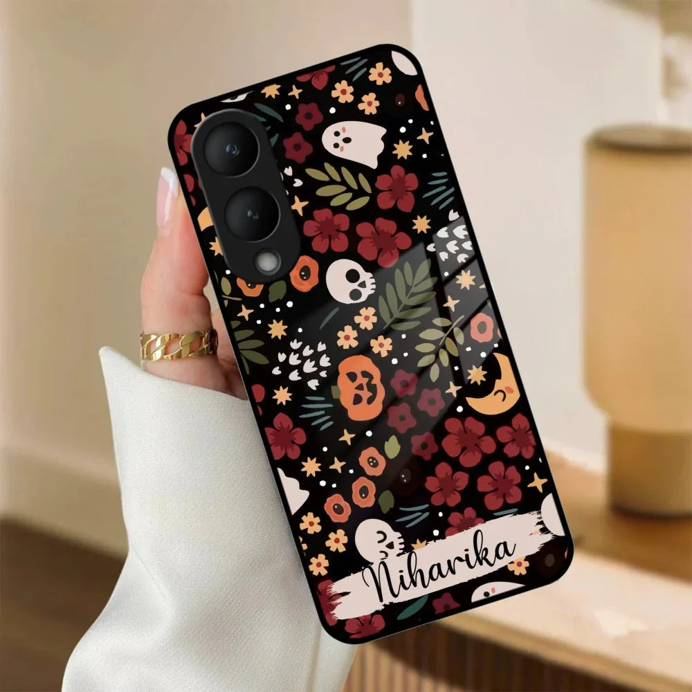 Hellowean Customize Glass Case Cover For Vivo - ShopOnCliQ