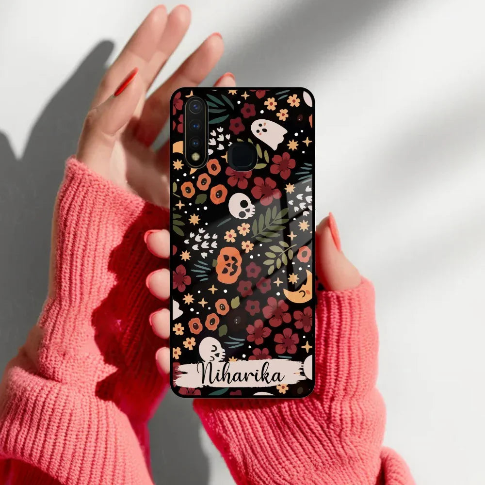 Hellowean Customize Glass Case Cover For Vivo - ShopOnCliQ