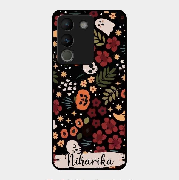 Hellowean Customize Glass Case Cover For Vivo Y200 5G