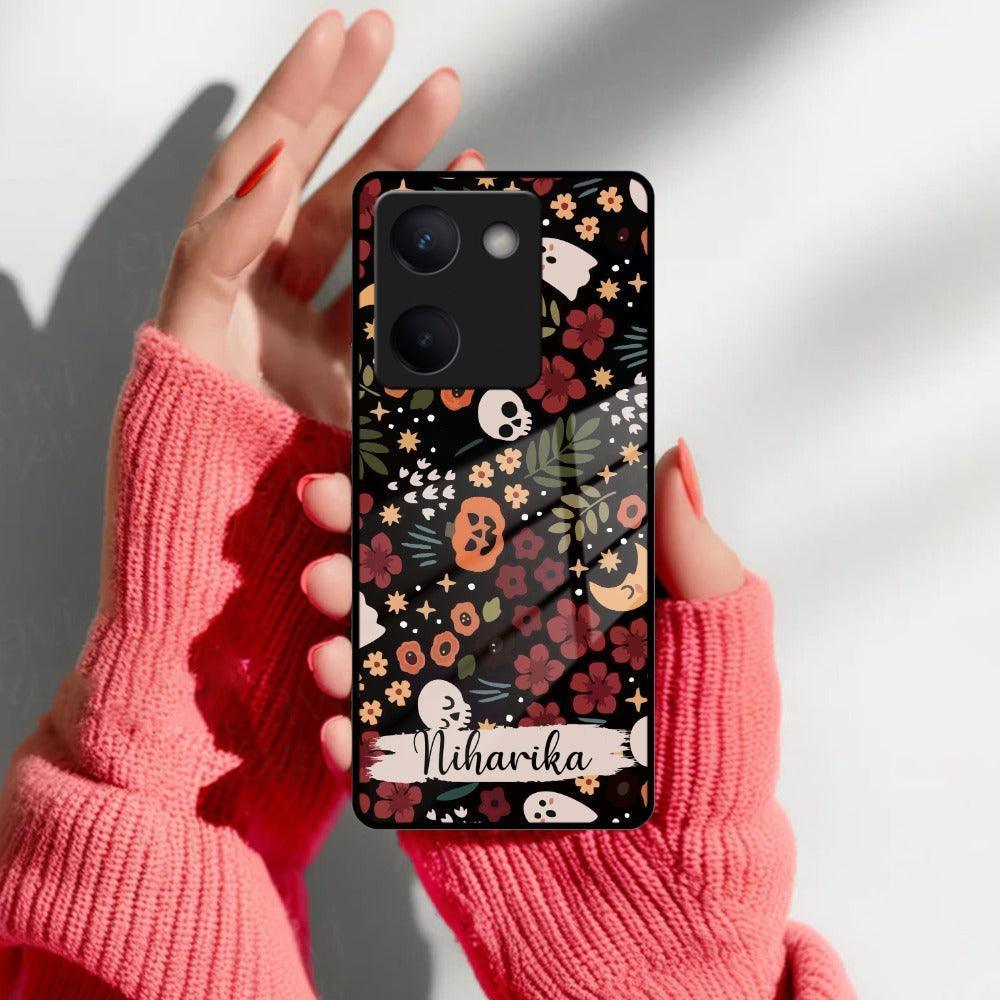 Hellowean Customize Glass Case Cover For Vivo - ShopOnCliQ