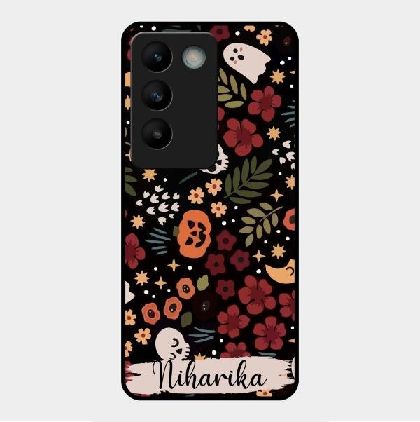 Hellowean Customize Glass Case Cover For Vivo Y200E 5G