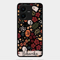 Hellowean Customize Glass Case Cover For Vivo Y22
