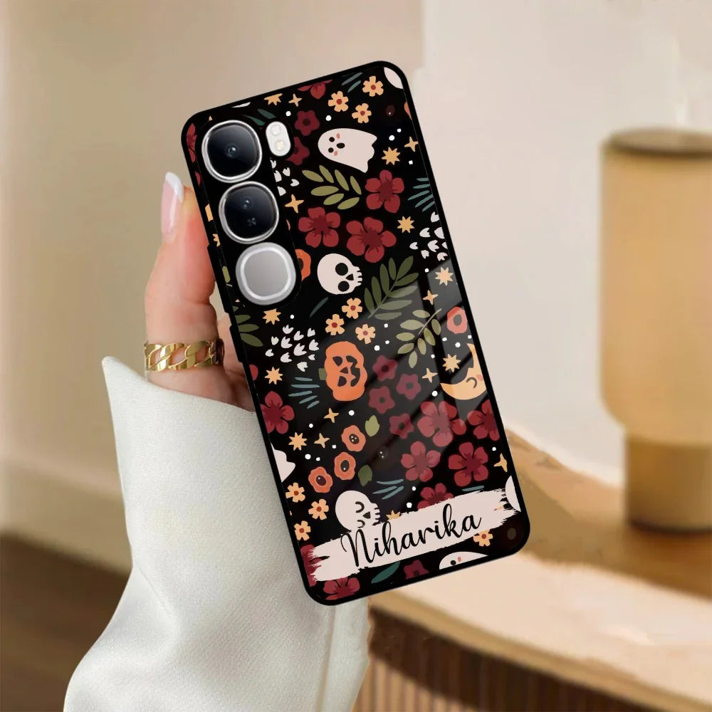 Hellowean Customize Glass Case Cover For Vivo - ShopOnCliQ