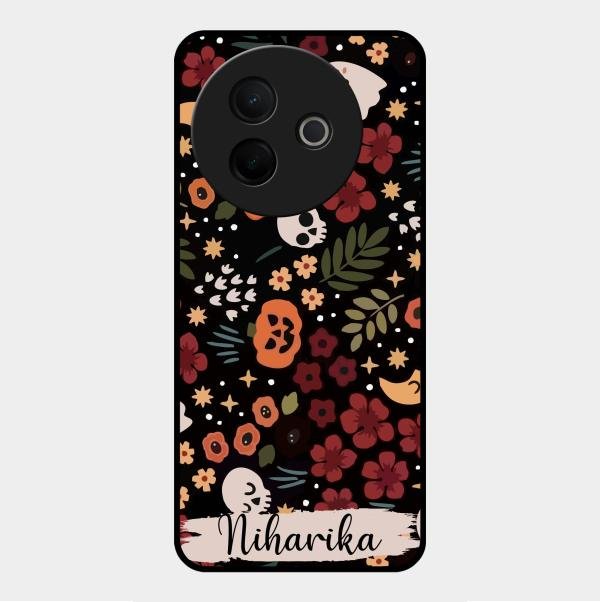 Hellowean Customize Glass Case Cover For Vivo Y39 5G