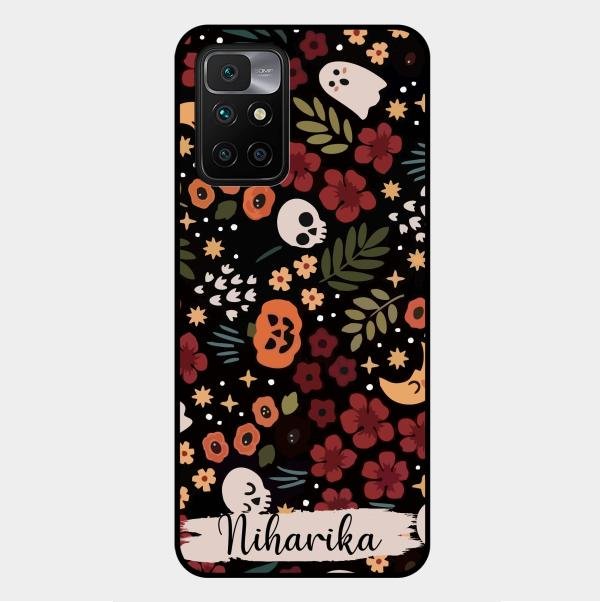 Hellowean Customize Glass Case Cover For Xiaomi Redmi 10 Prime 2022