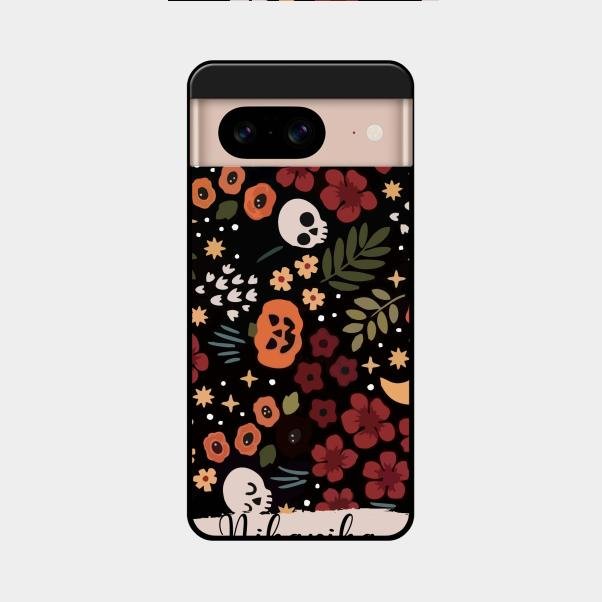 Hellowean Glossy Metal Case Cover For Google Pixel 8 5G