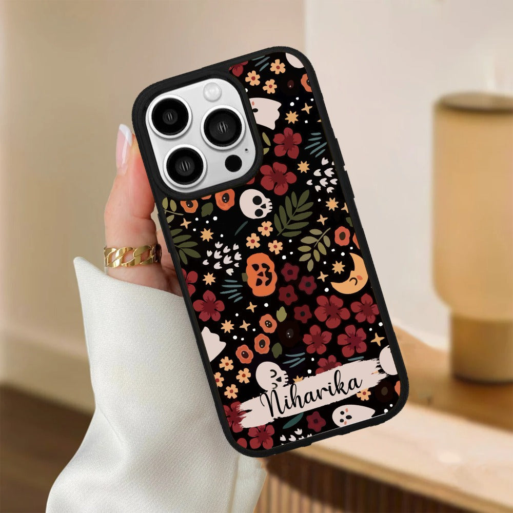 Hellowean Glossy Metal Case Cover For iPhone