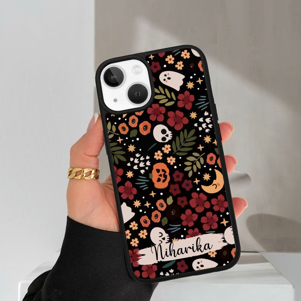 Hellowean Glossy Metal Case Cover For iPhone