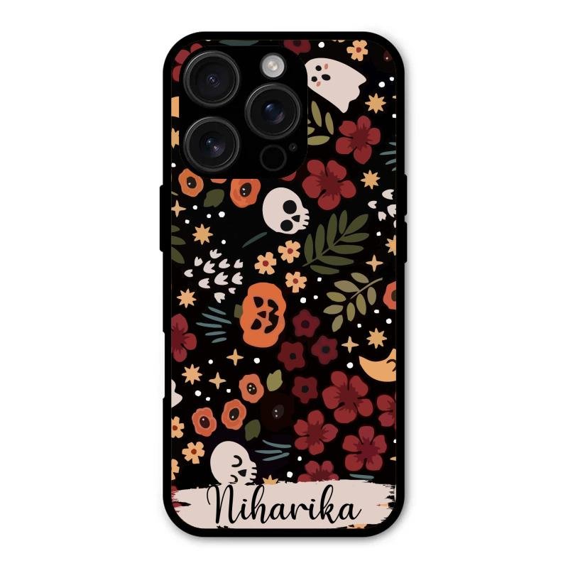 Hellowean Glossy Metal Case Cover For iPhone 16 Pro Max