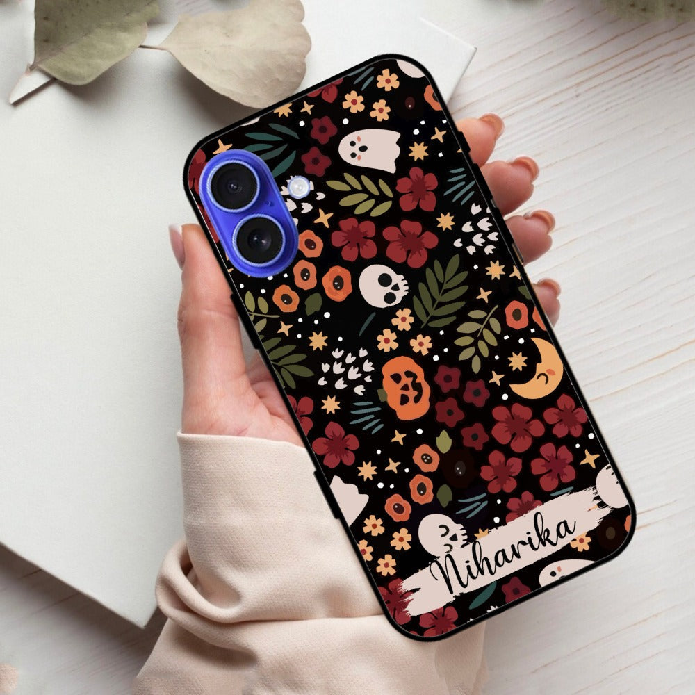 Hellowean Glossy Metal Case Cover For iPhone