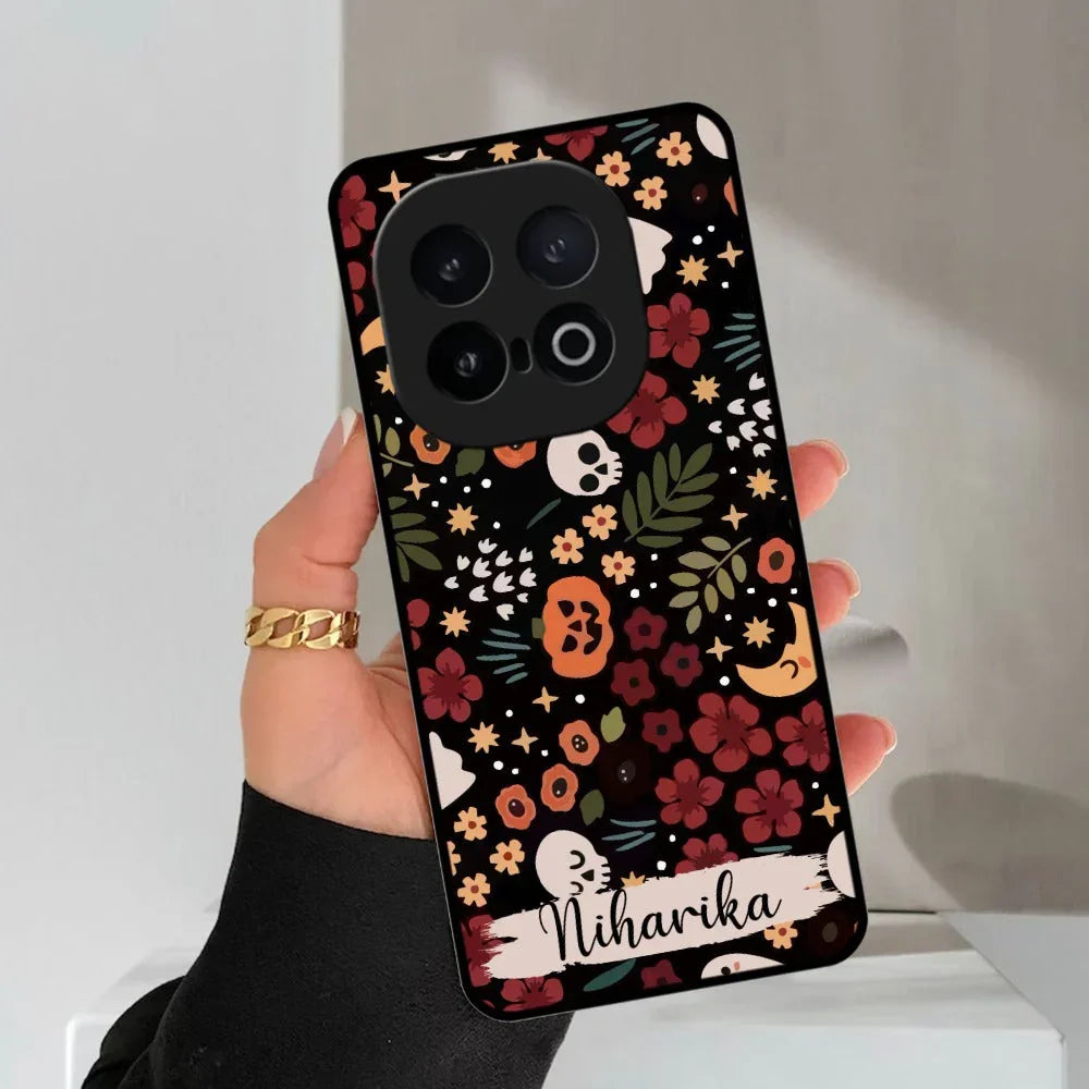 Hellowean Glossy Metal Case Cover For iQOO - ShopOnCliQ